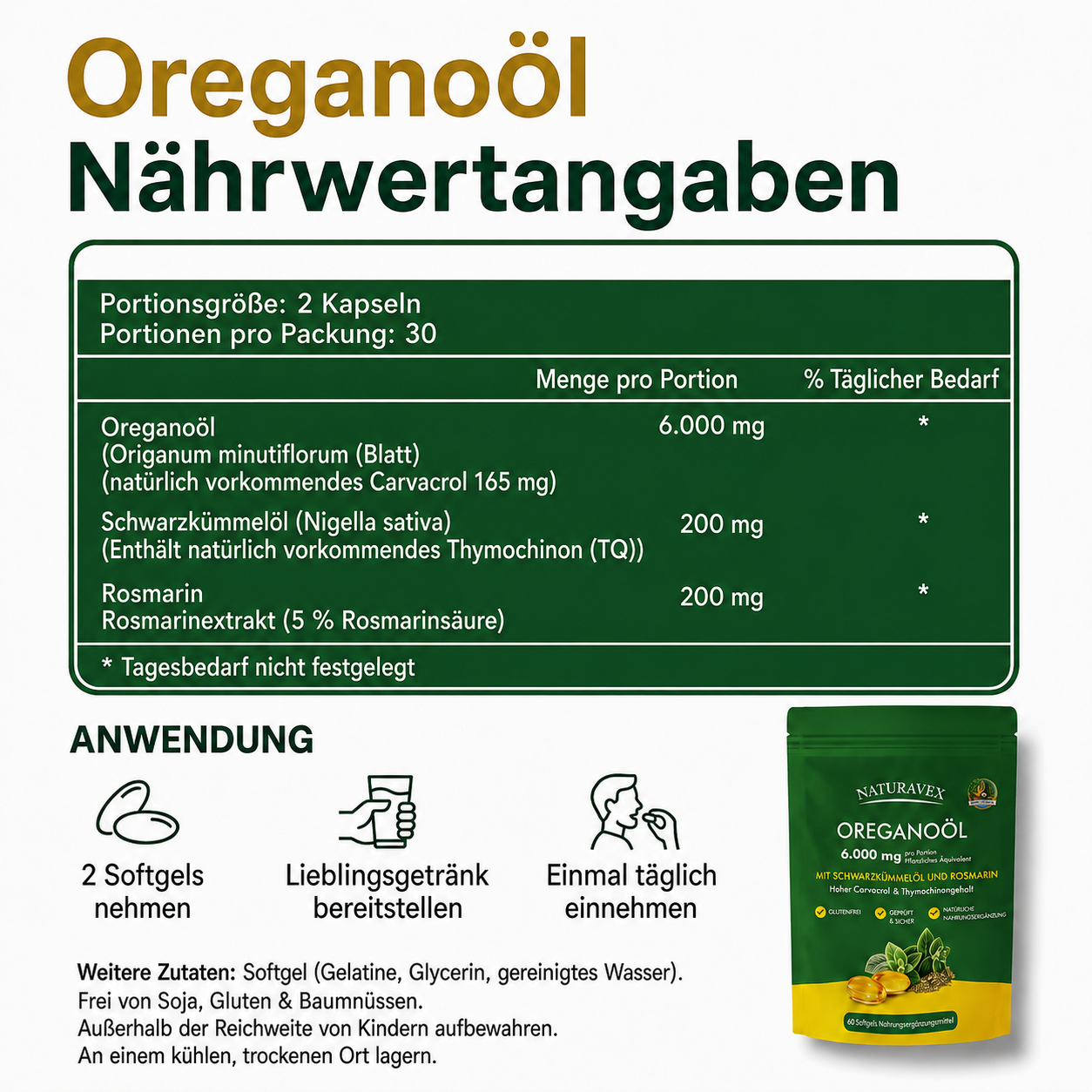 Naturavex Oreganoöl